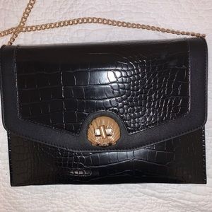 TOPSHOP || MOCK CROC CROSSBODY